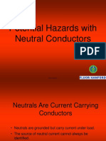 Potential Hazards With Neutral Conductors: Click To Advance