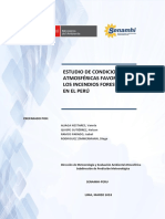 Estudio de Condiciones Atmosféricas Favorables a Los Incendios Forestales - SENAHMI