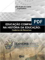 Livro Educação Comparada Na História Da Educação_ebook