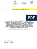 Plan de Manejo Ambiental para El Incremento de Las Capacidades de Los Transformadores de Almidon y Productores de Yuca Industrial