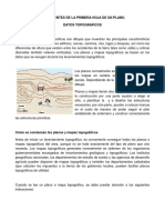 Componentes de La Primera Hoja de Un Plano