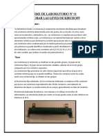 Informe de Laboratorio N 01 UNAC - DISPOSITIVOS Y COMPONENTES ELECTRONICOS