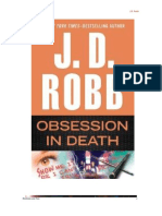 J. D. Robb - Serie Ante La Muerte 50 - Obsesión Ante La Muerte