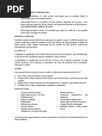 Hemorragia Posparto y Códiogo Rojo