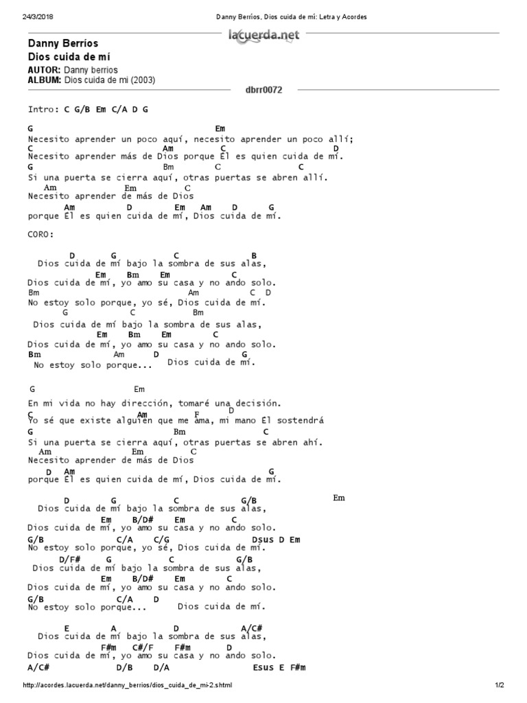 Cuan Grande Es El Letra Y Acordes