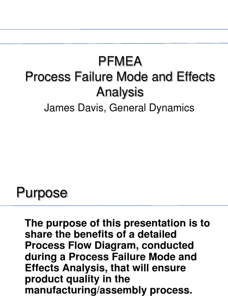 Understanding PFMEA Process Flow | PDF | Welding | Construction
