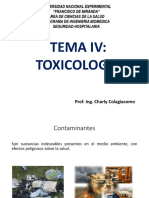 Toxicología Contaminantes