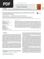 Automated Approach for Design Generation and Thermal Assessment of Alternative Floor Plans