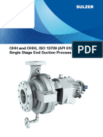 OHH and OHHL ISO 13709 (API 610) Type OH2 Single Stage End Suction Process Pumps