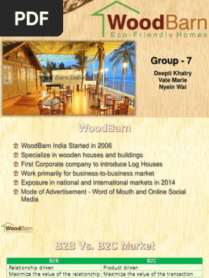 Woodbarn Case Analysis Presentation Market Segmentation Retail