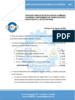 Presupuesto para Realizar Trabajos de Instalación de Alumbrado Publico en Postes de Madera y Mantenimiento de Tendido Electrico Trifasico - A Todo Costo