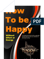 000 How To Be Happy - by Phil Booker