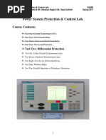 Differential Protection For Power Transformer PDF