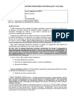 Resumo - Crimes Federais (Baltazar, 2017) - Sistema Financeiro Nacional