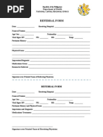 CT SCAN REQUEST FORM (1) (New) | PDF | Ct Scan | Patient