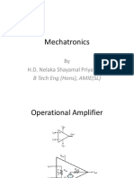 Mechatronics: by H.D. Nelaka Shayamal Priyankara