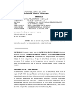 Casación 1396-2015-Del Santa - Experiencia Laboral de Muchos Años No Puede Suplir Falta Del Título Profesional - Sentencia 1ra Instancia