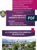 Contaminación Ambiental Ayacucho