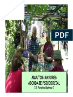 Abordaje psicosocial para adultos mayores