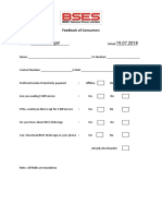 Feedback Form