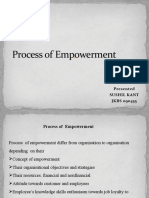 Process of Empowerment