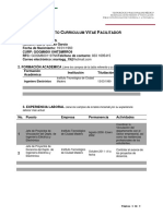 Curriculum Del Instructor Mario Gómez García