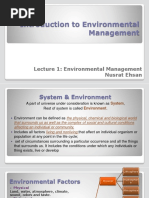 1.Introduction to Environmental Sciences