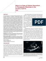 Tricuspid Valve Dilation in A Case of Ostium Secundum Atrial Septal Defect Therapeutic Dilemmas in The Perioperative Period and A Call For Building The Evidence PDF