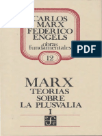 Carlos Marx Teorias sobre  la Plusvalia  Tomo 1.pdf