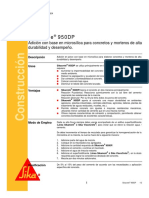 Aditivo Para Concretos Morteros Alta Durabilidad Desempeño Sikacrete 950 Dp