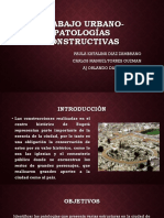 Trabajo Urbano-Patologías Constructivas