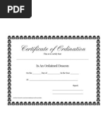 Download Printable Ordained Deacon Certificate of Ordination by iamjarsmom SN38651257 doc pdf