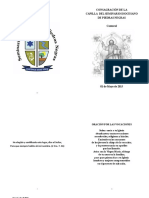 Esquema Cantos de La Consagración Seminario PDF