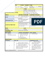 1 w19 Y2 Daily Lesson Plan 2018