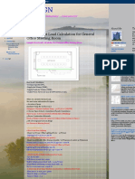 ACMV DESIGN: Sample Heat Load Calculation For General Office Meeting Room PDF