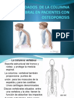 Cuidados de La Columna Vertebral en Pacientes Con