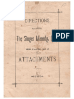 Singer Foot Bar Attachments 1888 PDF