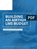 Docebo Building An Airtight LMS Budget PDF