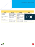 RÚBRICA DECLAMACIÓN