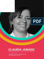 Propuesta Gobierno Claudia Jurado