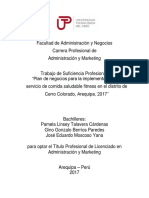 Pamela Talavera - Gino Berrios - Jose Moscoso - Trabajo de Suficiencia Profesional - Titulo Profesional - 2017