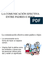 Comunicación efectiva padres e hijos