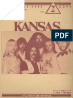 Rock Best Hits - Kansas - (Band Score)