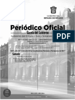 Gaceta Del Estado de Mexico PDF