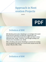 BIM Approach in Next Generation Projects