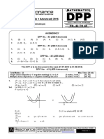 XI Maths DPP (18) - Prev Chaps - Trigzzz