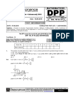 XII Maths DPP (07) - Prev Chaps - Functions&ITF - Limits,Continuity - MOD.pdf