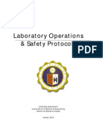 Laboratory Operations & Safety Protocols v2010