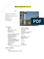 Formaldehyde Plant