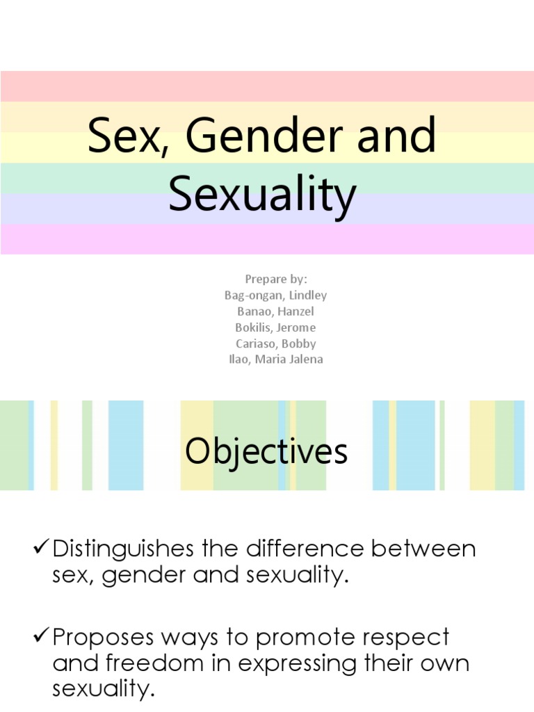 Sex Gender and Sexuality | PDF
